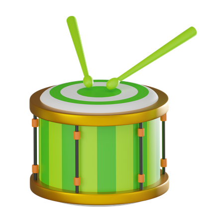 Tambor  3D Icon
