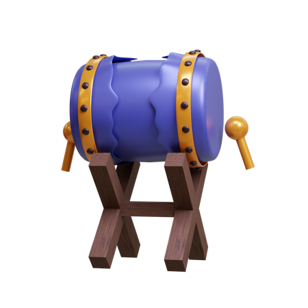 Tambor  3D Icon