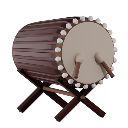 Tambor  3D Icon