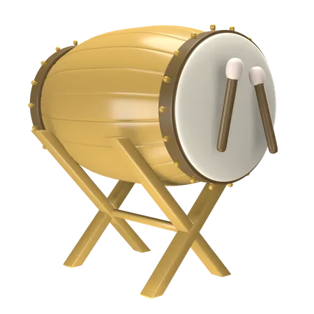 Tambor  3D Icon