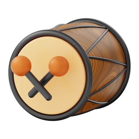 Tambor  3D Icon