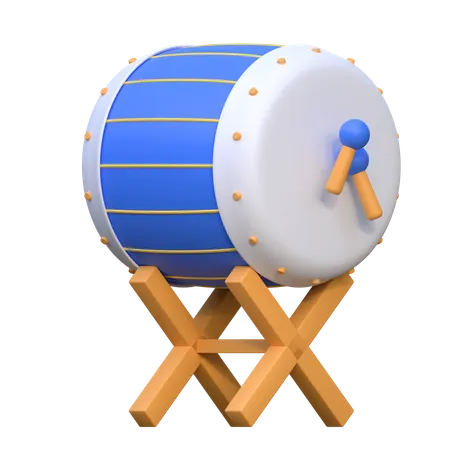 Tambor  3D Icon