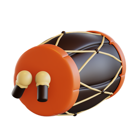 Tambor  3D Icon