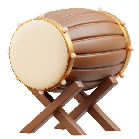 Tambor  3D Icon