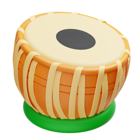 Tambor indiano  3D Icon