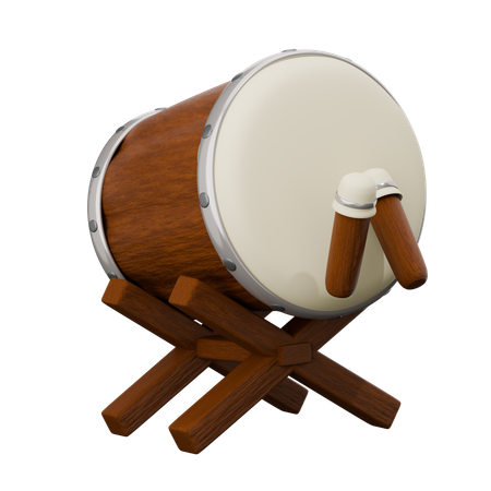 Tambor islâmico  3D Icon