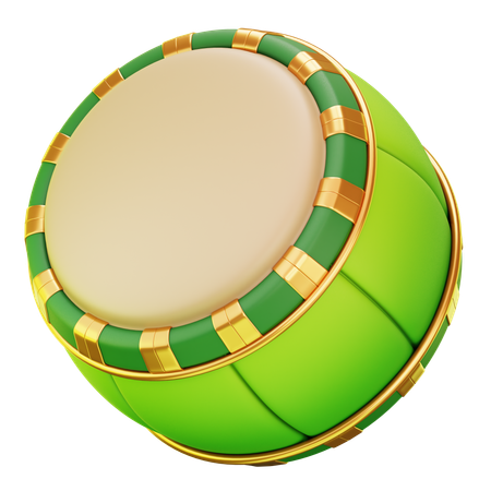 Tambor islâmico  3D Icon