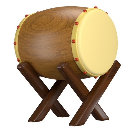 Tambor islâmico  3D Icon