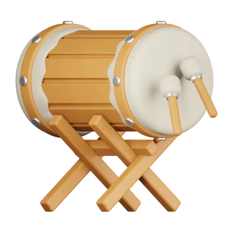 Tambour  3D Icon