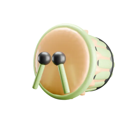 Tambour  3D Icon