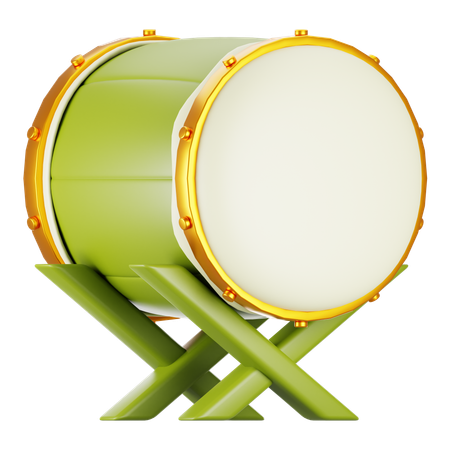 Tambour  3D Icon