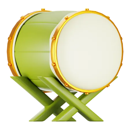 Tambour  3D Icon