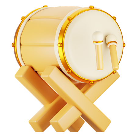 Tambour  3D Icon