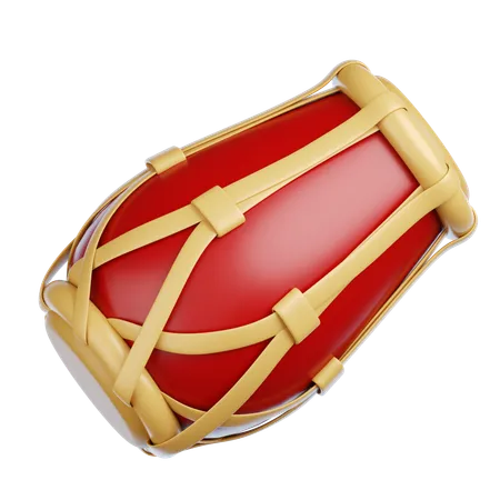 Tambour  3D Icon