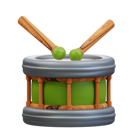 Tambour  3D Icon