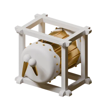 Tambour  3D Icon