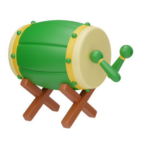 Tambour 3D Icon