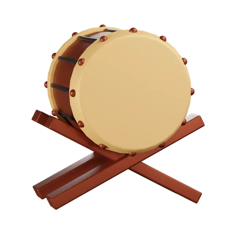 Tambour  3D Icon