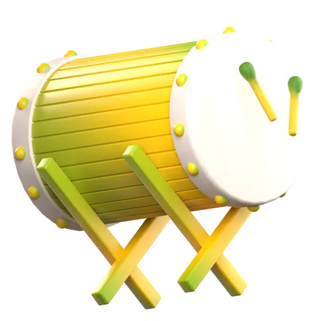 Tambour  3D Icon