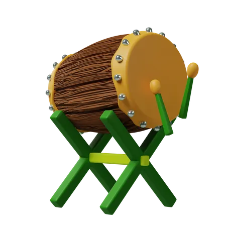 Tambour  3D Icon