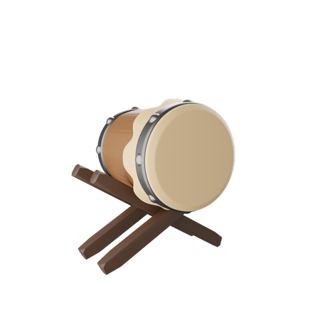 Tambour  3D Icon