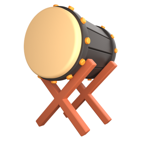 Tambour  3D Icon