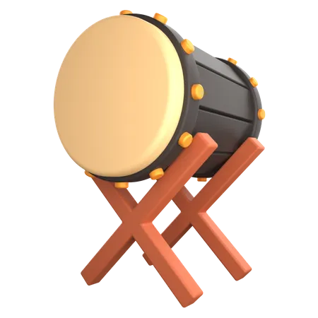 Tambour  3D Icon