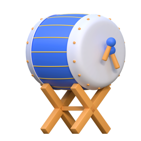 Tambour  3D Icon