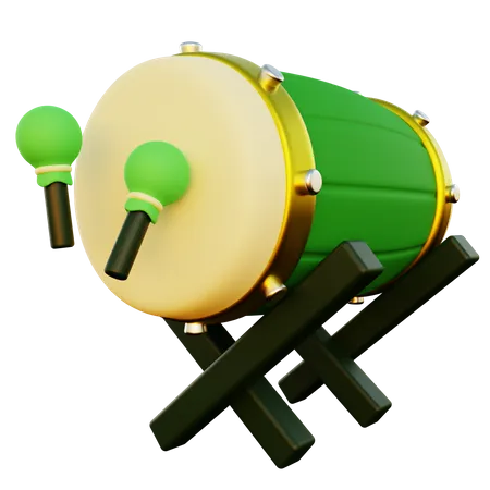 Tambour  3D Icon