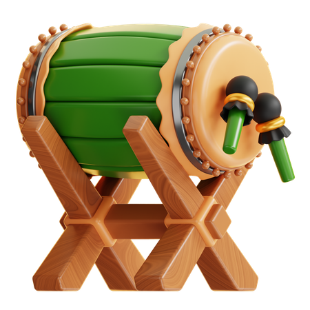 Tambour battant  3D Icon