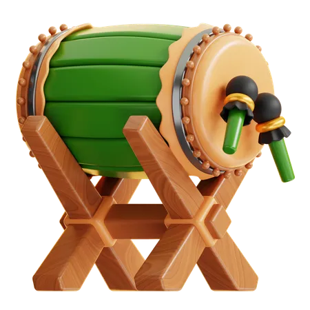 Tambour battant  3D Icon