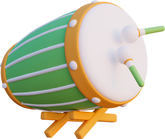 Tambour  3D Icon