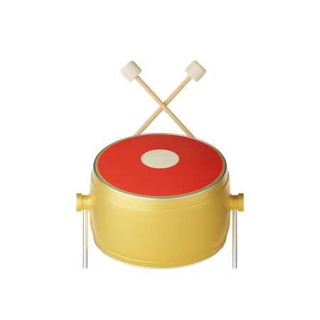 Tambour chinois  3D Icon