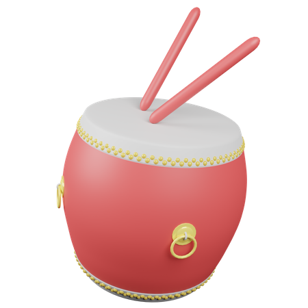 Tambour chinois  3D Icon