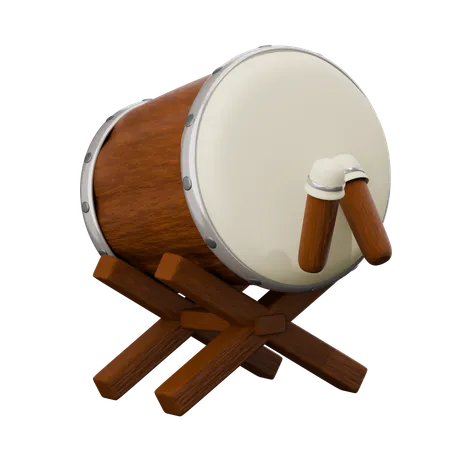 Tambour islamique  3D Icon