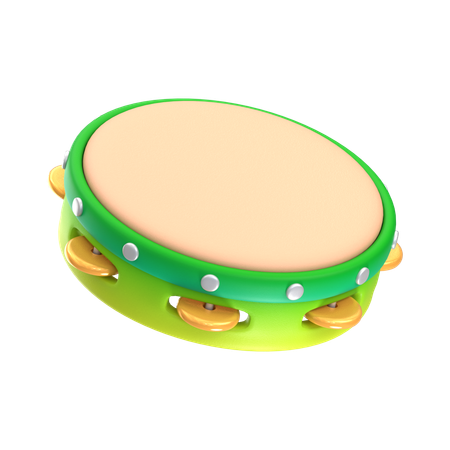 Tambourin  3D Icon