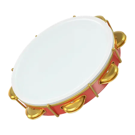 Tambourin  3D Icon