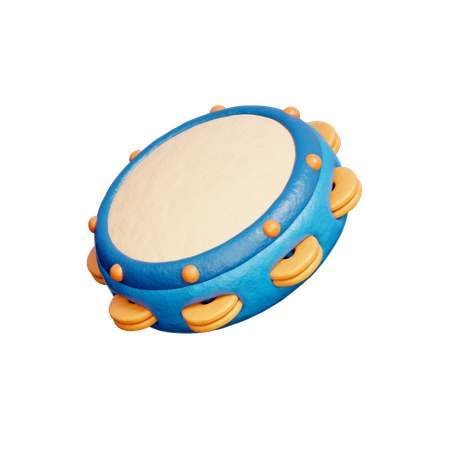 Tambourin  3D Icon