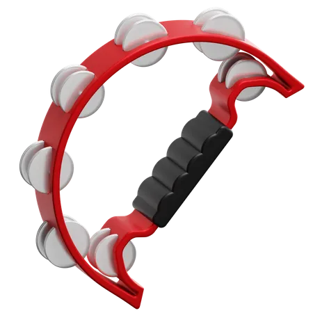 Tambourine  3D Icon