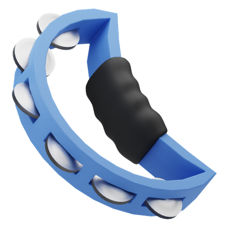 Tambourine  3D Icon