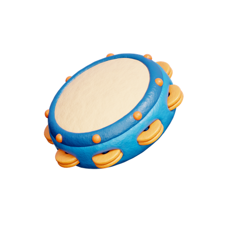 Tambourin  3D Icon