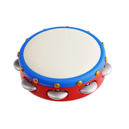 Tambourin  3D Icon