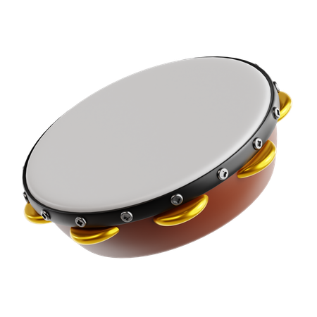 Tambourin  3D Icon