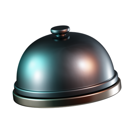 Tampa de servir  3D Icon