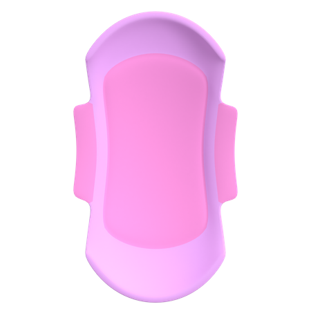 Tampon hygiénique  3D Illustration