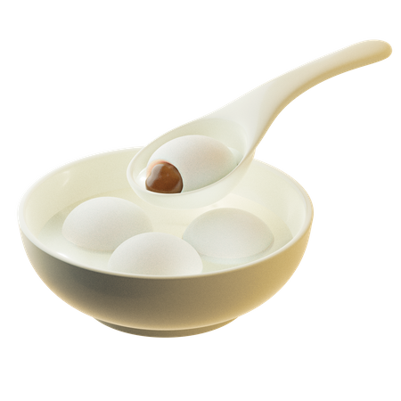 Tangyuan  3D Icon