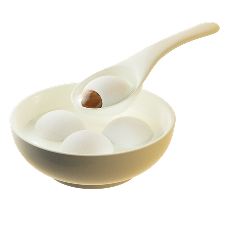 Tangyuan 3D Icon
