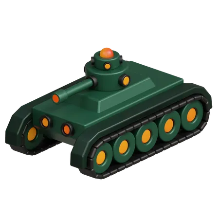 Tank  3D Icon
