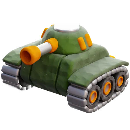 Tank Military 3 D Icon 3D Icon