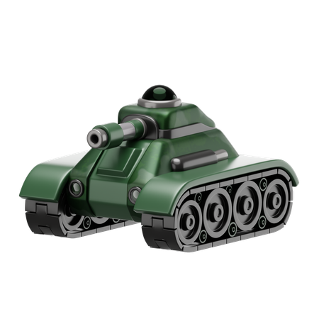 Tank  3D Icon